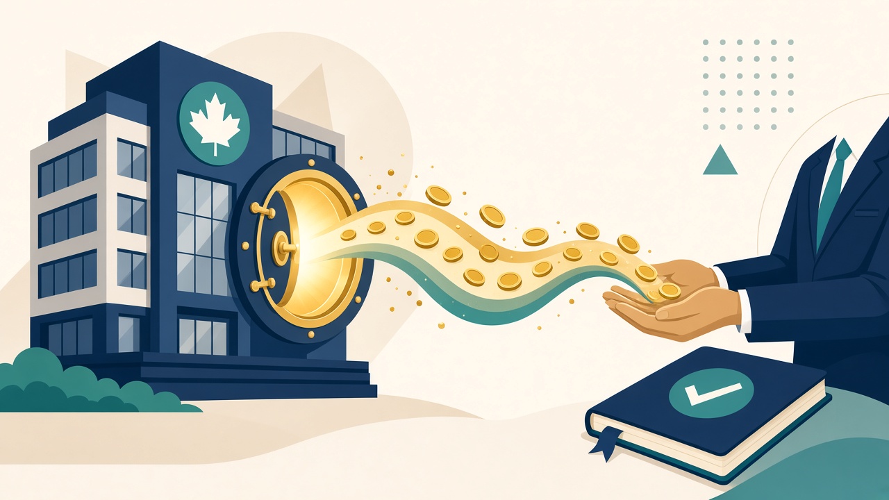 Illustration of a capital dividend account paying a tax-free capital dividend from a corporation to its shareholder
